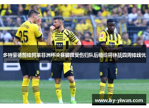 多特蒙德前锋阿莱非洲杯决赛脚踝受伤归队后确诊将休战四周锋线忧 多特蒙德前锋阿莱非洲杯决赛脚踝受伤归队后确诊将休战四周锋线忧